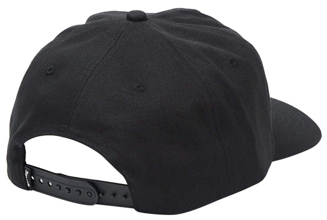 Billabong Hitch Men's Snapback Hat - Black – back view