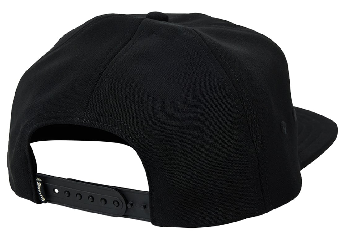 Billabong Arch Team 2 Men's Snapback Hat - Black – back view