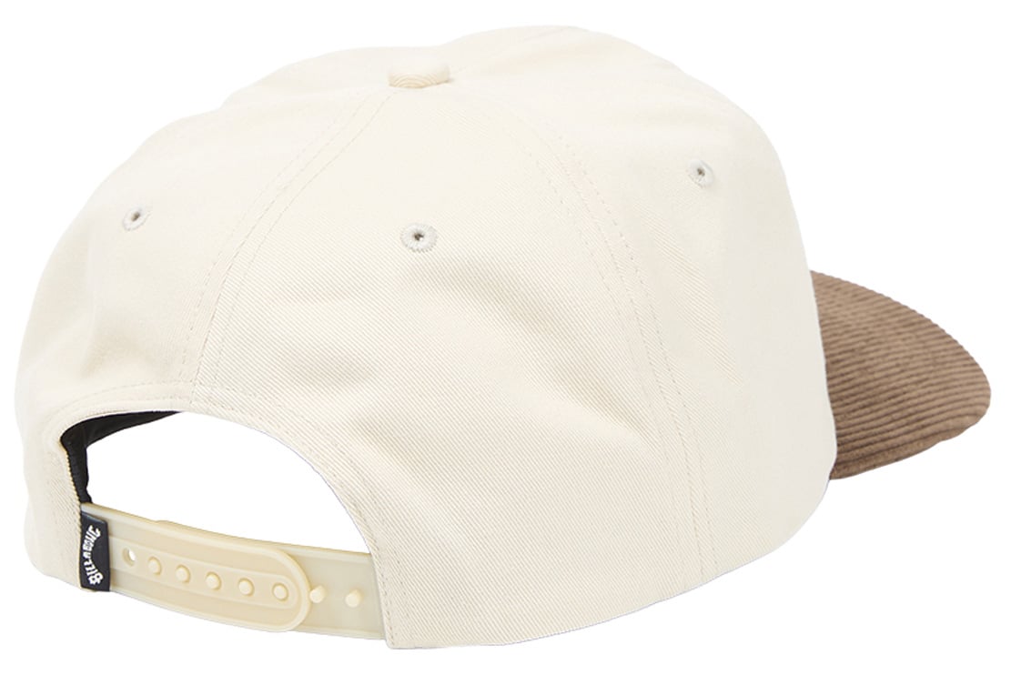 Billabong Bad Dog Shrapnel Men's Snapback Hat - Oatmeal – back view