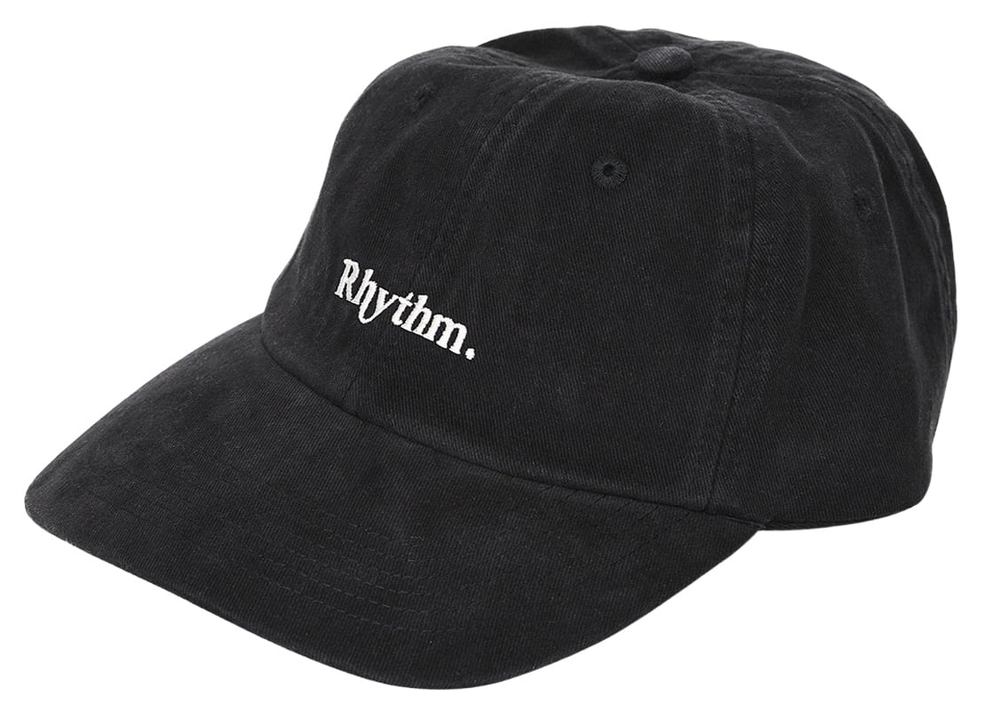 Rhythm Eseential Brushed Twill Hat - Black
