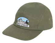 Rhythm Back Country 5-Panel Men's Snapback Hat - Olive