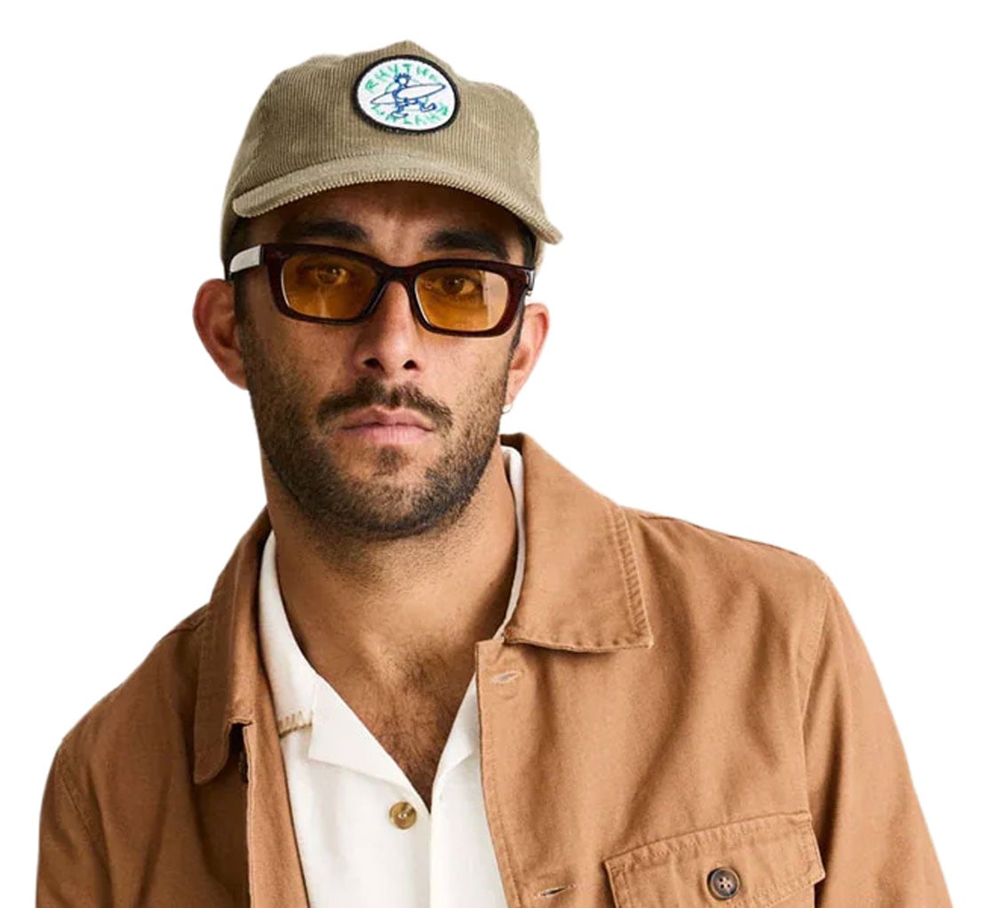 Rhythm Jaunt Cord Men's Snapback Hat - Stone – alternate view 1