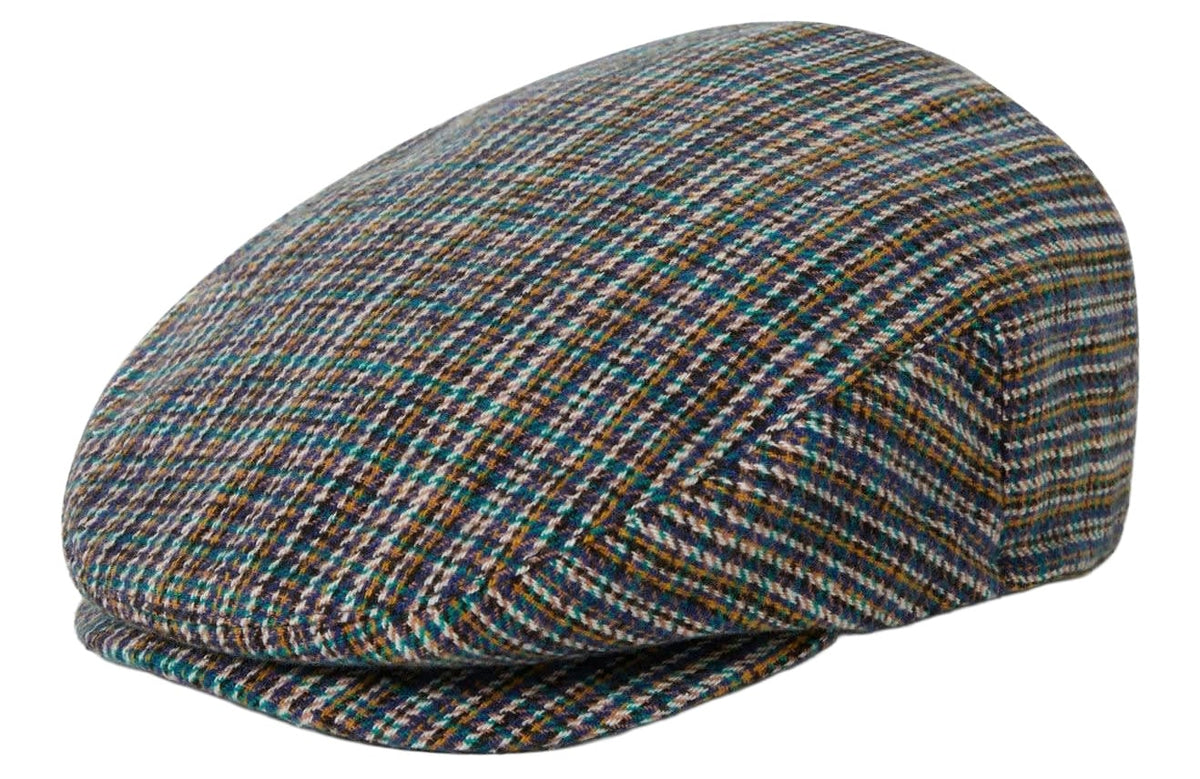 Brixton Hooligan Flat Cap - Multi Plaid