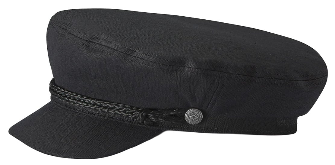 Brixton Fiddler Fisherman Cap - Black – alternate view 1