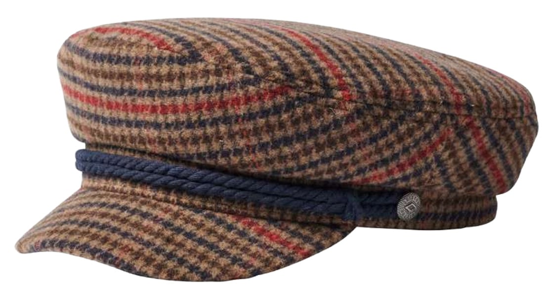 Brixton Fiddler Fisherman Cap - Desert Palm / Navy