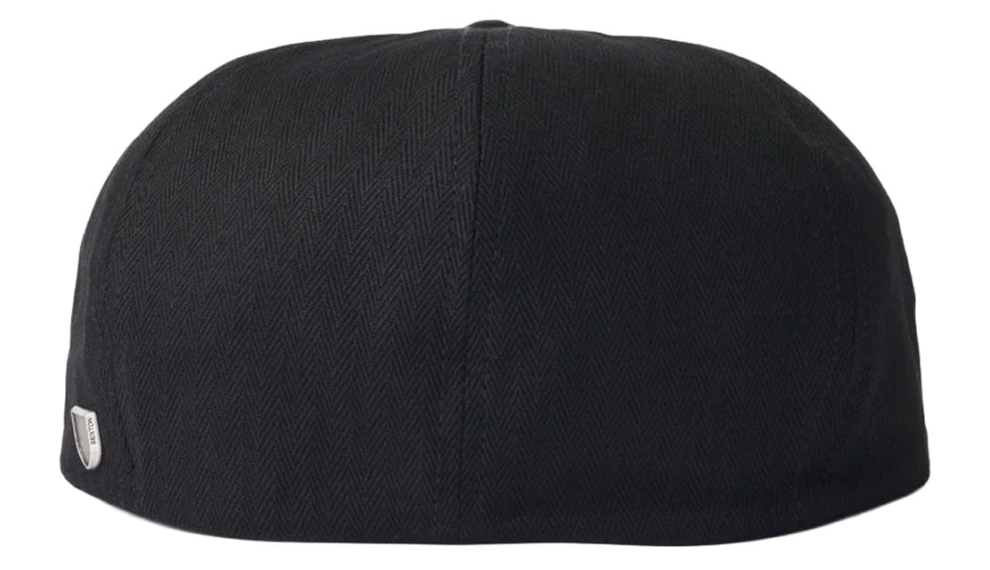 Brixton Brood Snap Cap - Black – back view