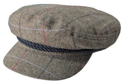 Brixton Fiddler Fisherman Cap - Brown / Black