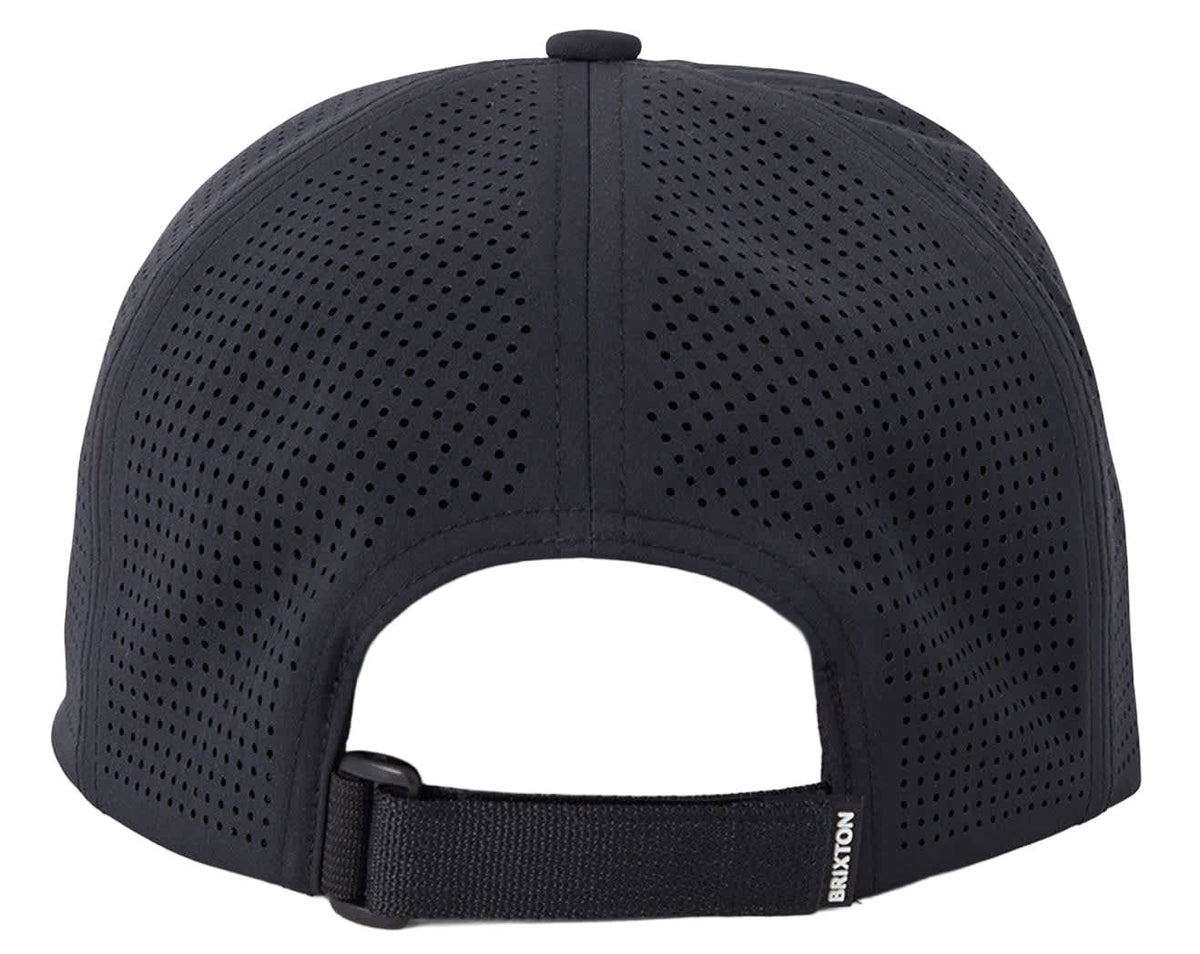 Brixton Alpha Journey Men's Adjustable Hat - Black – back view