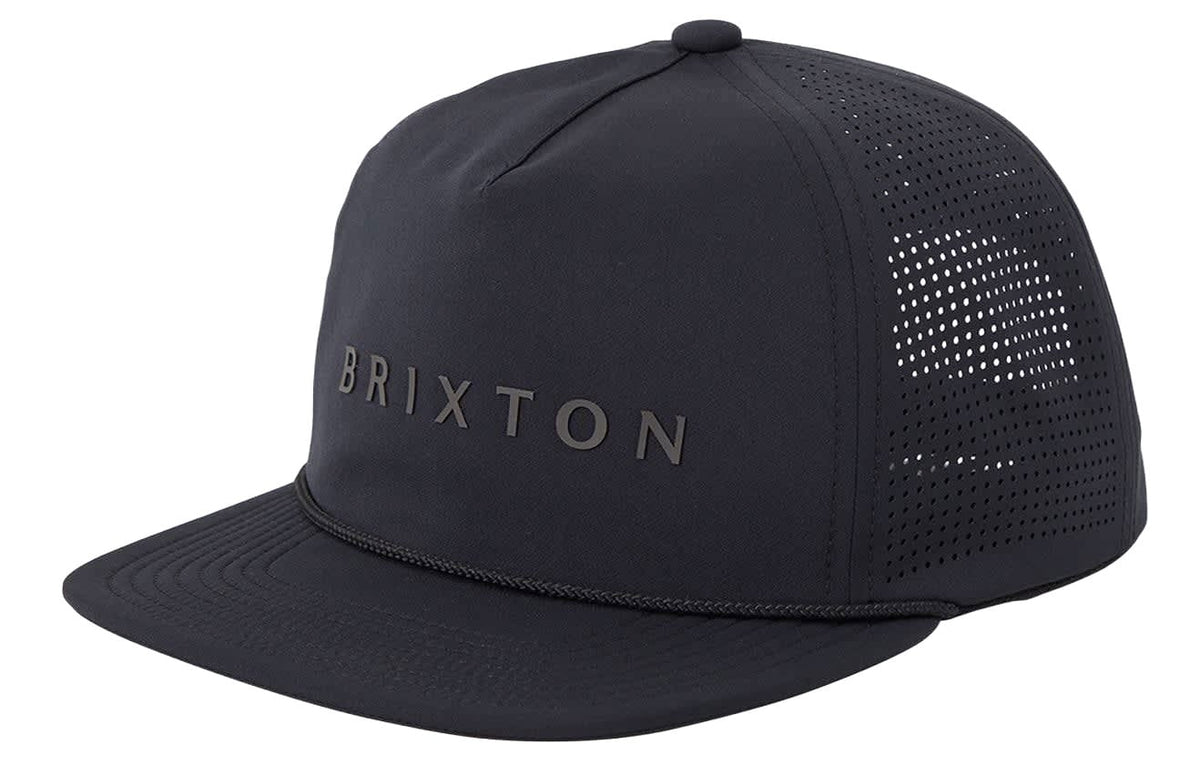 Brixton Alpha Journey Men's Adjustable Hat - Black