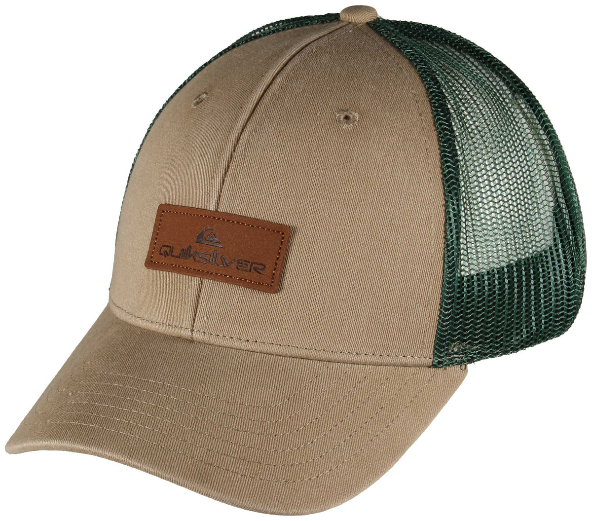 Quiksilver Down The Hatch Trucker Hat - Plaza Taupe