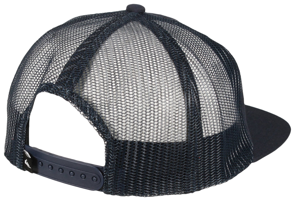Quiksilver Ray Horizons Trucker Hat - Dark Navy – back view