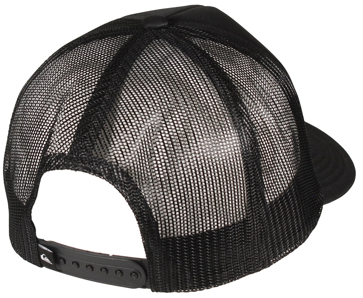 Quiksilver Stretched Trucker Hat - Black – back view