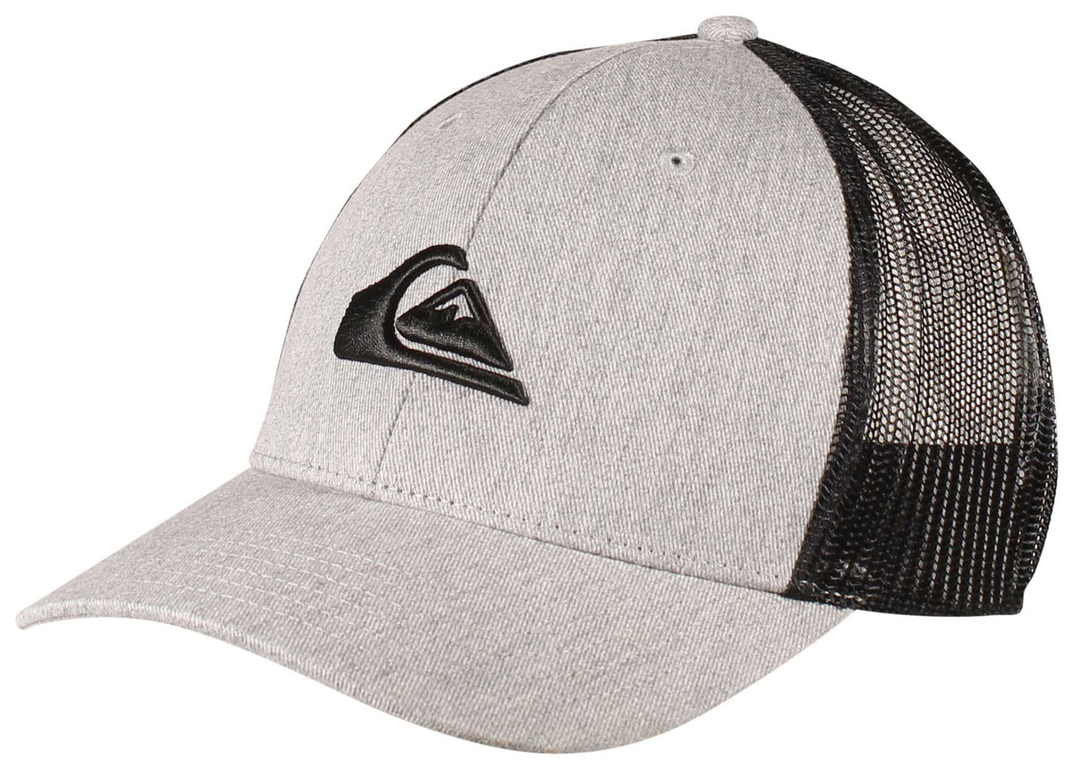 Quiksilver Grounder Trucker Hat - Heather Grey