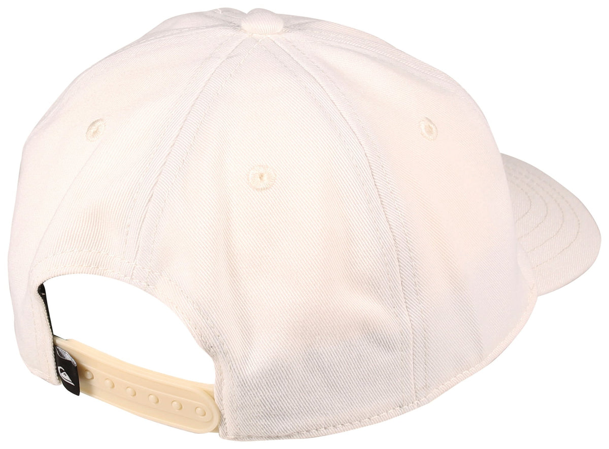 Quiksilver Aquarius Age Snapback Hat - Off White – back view