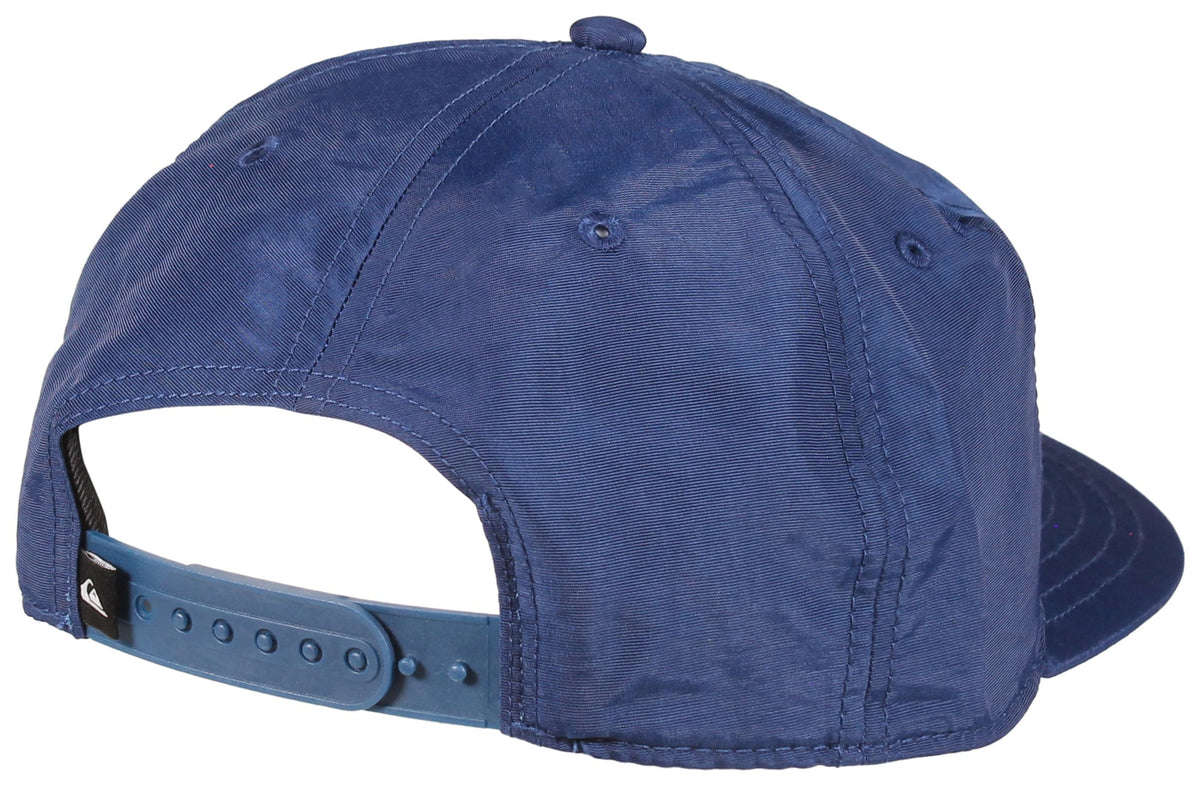Quiksilver Founders Snapback Hat - Estate Blue – back view