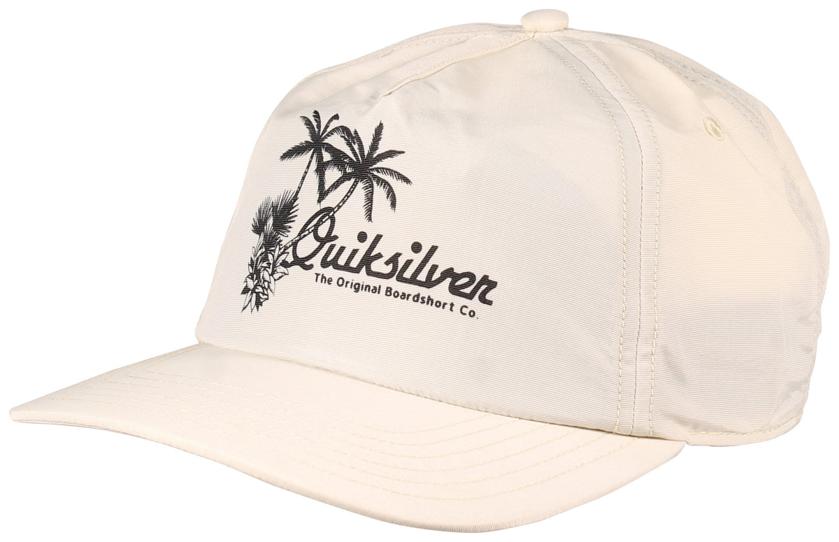Quiksilver Founders Snapback Hat - Silver Birch