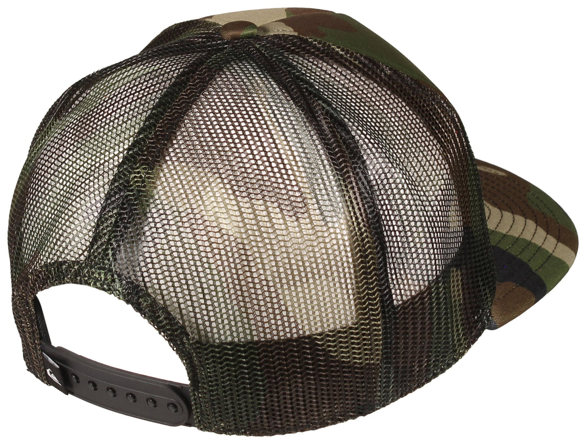 Quiksilver Ways Trucker Hat - Camo – back view