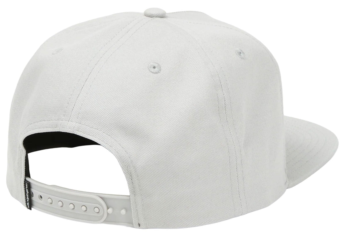 Quiksilver Hawaii Puka Men's Snapback Hat - Quarry – back view