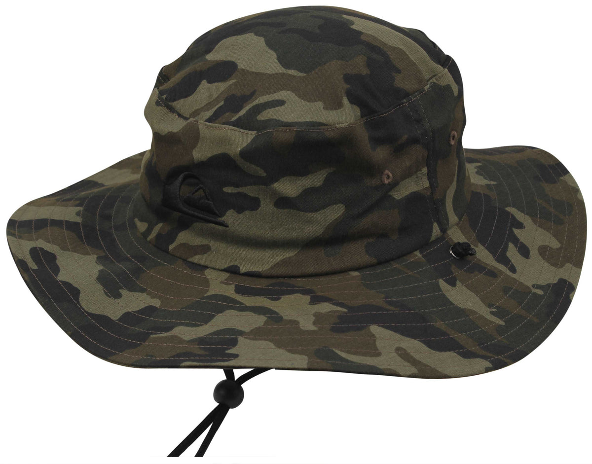 Quiksilver Bushmaster Hat - Green Camo