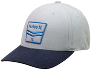 Hurley Block Patch Snapback Hat - Aura, front view