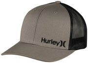 Hurley Corp Staple Trucker Hat - Cool Grey