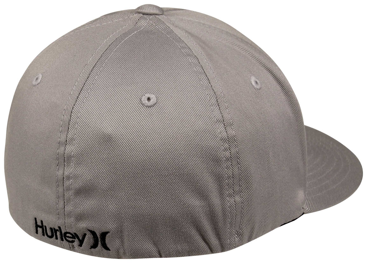 Hurley Iron Corp Hat - Cool Grey, back view