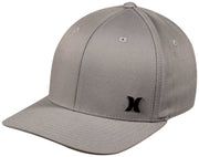 Hurley Iron Corp Hat - Cool Grey, front view