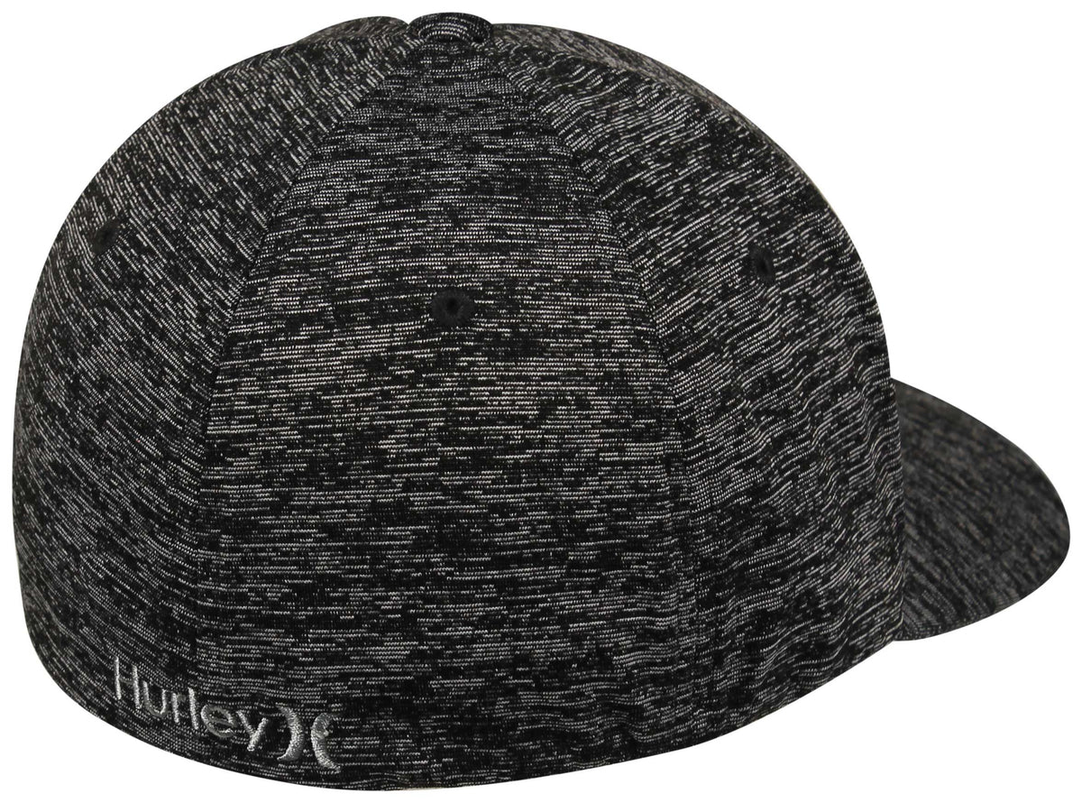 Hurley Wilson Hat - Black, back view