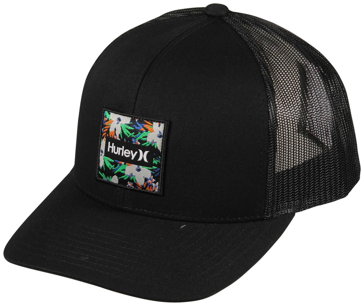 Hurley Seacliff Trucker Hat - Black / Green