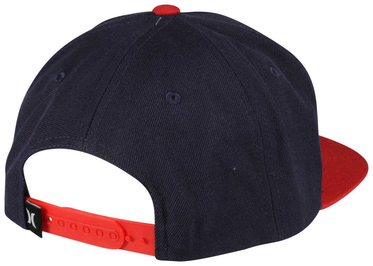 Hurley Underground Snapback Hat - Navy, back view
