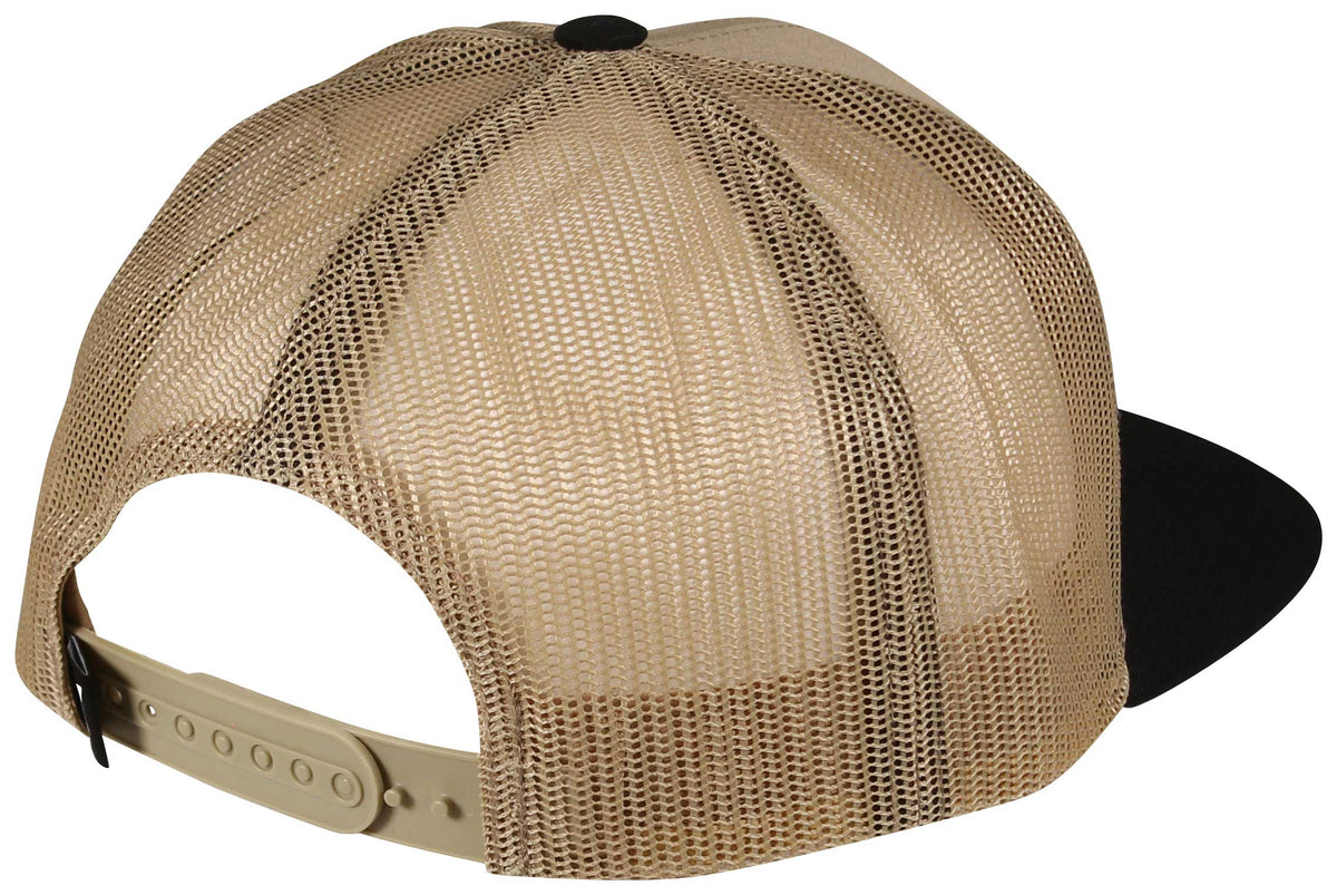 Hurley Stacked Trucker Hat - Khaki, back view