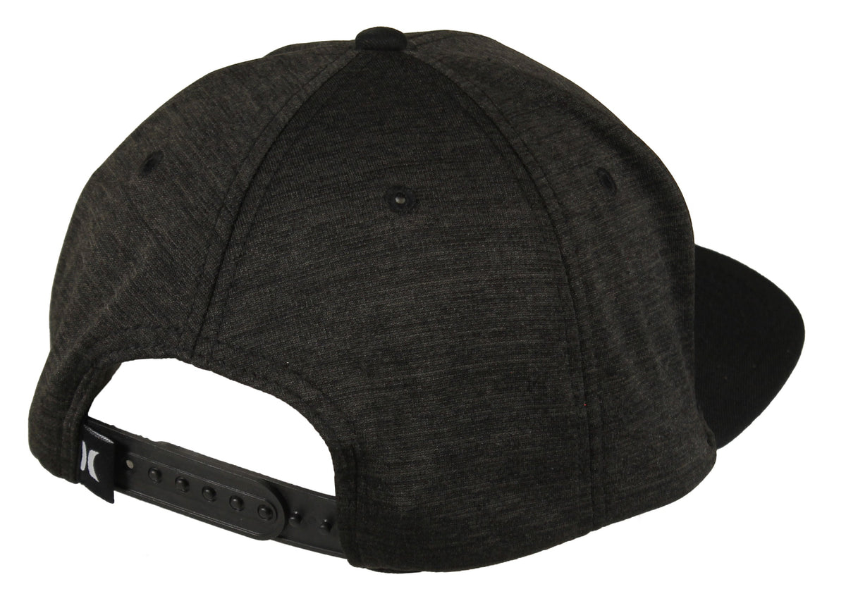 Hurley Mini Icon Flat Hat - Charcoal Heather