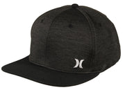 Hurley Mini Icon Flat Hat - Charcoal Heather