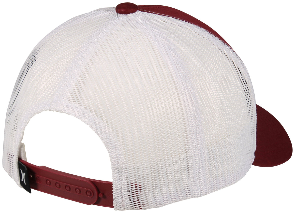 Hurley Offshore Trucker Hat - Burgundy – back view