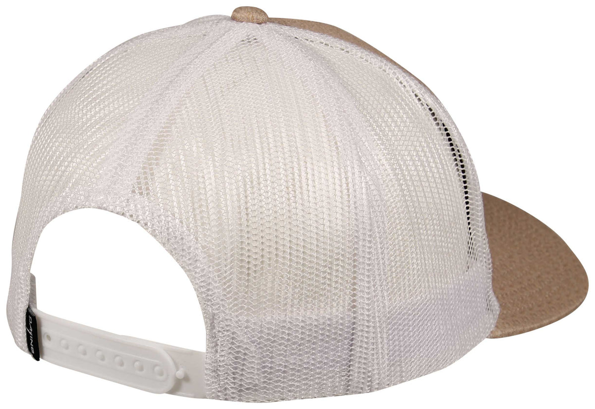 DaKine Crossing Curved Bill Trucker Hat - Tan – back view
