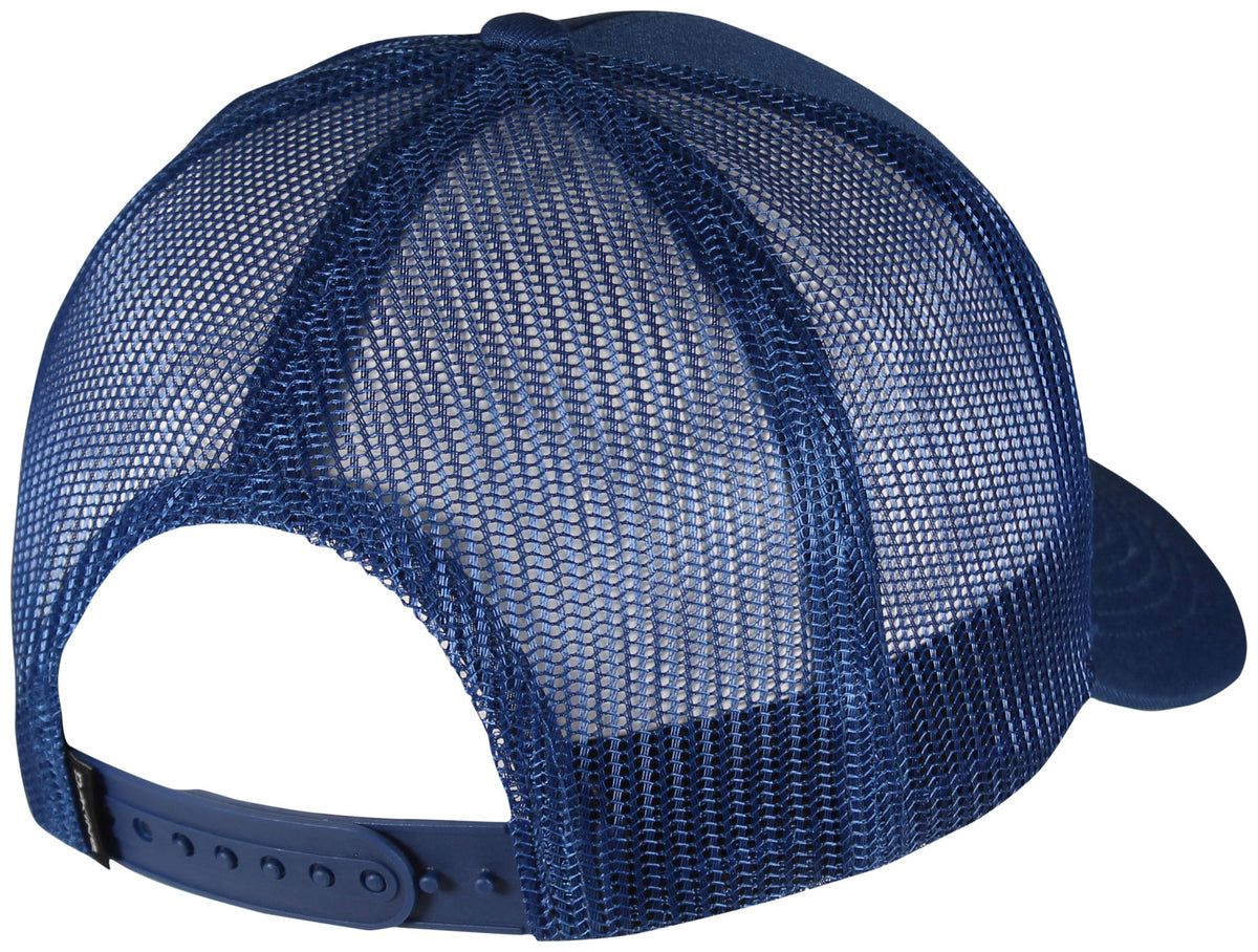 DaKine Crossing Curved Bill Trucker Hat - Deep Blue – back view