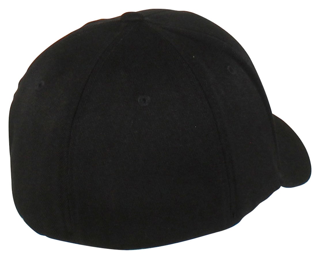 Rip Curl Sector Flexfit Hat - Black – back view