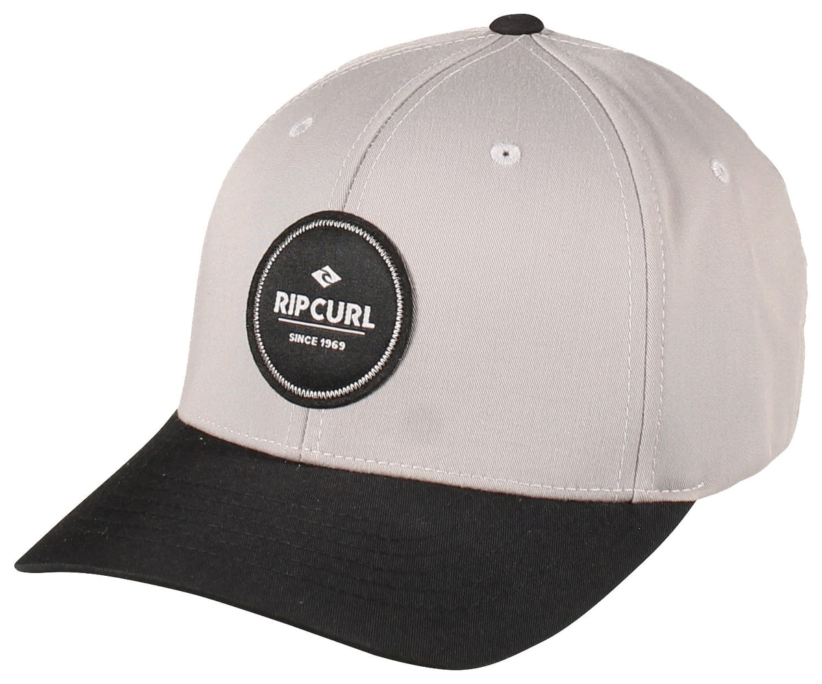 Rip Curl Routine Flexfit Hat - Grey Marle
