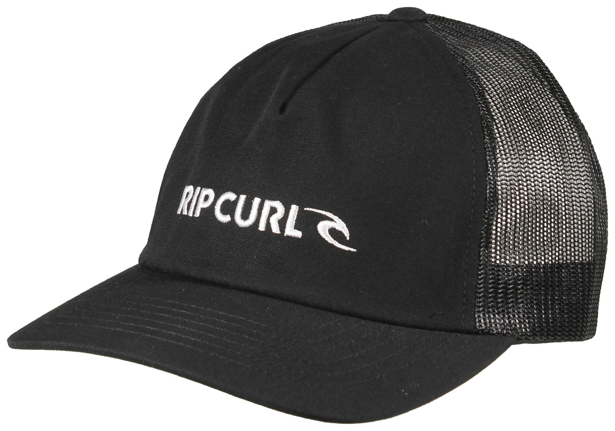 Rip Curl Brand Icon Trucker Hat - Black
