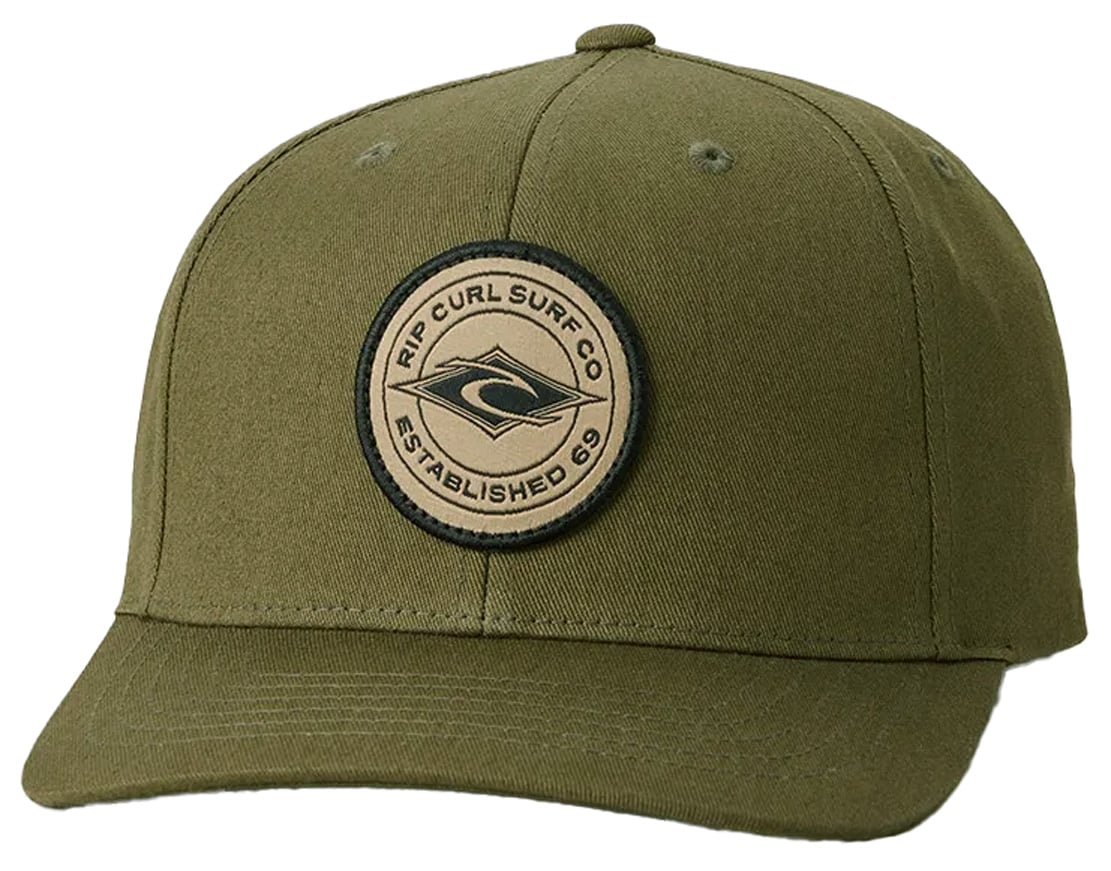 Rip Curl Stapler Snapback Hat - Rock