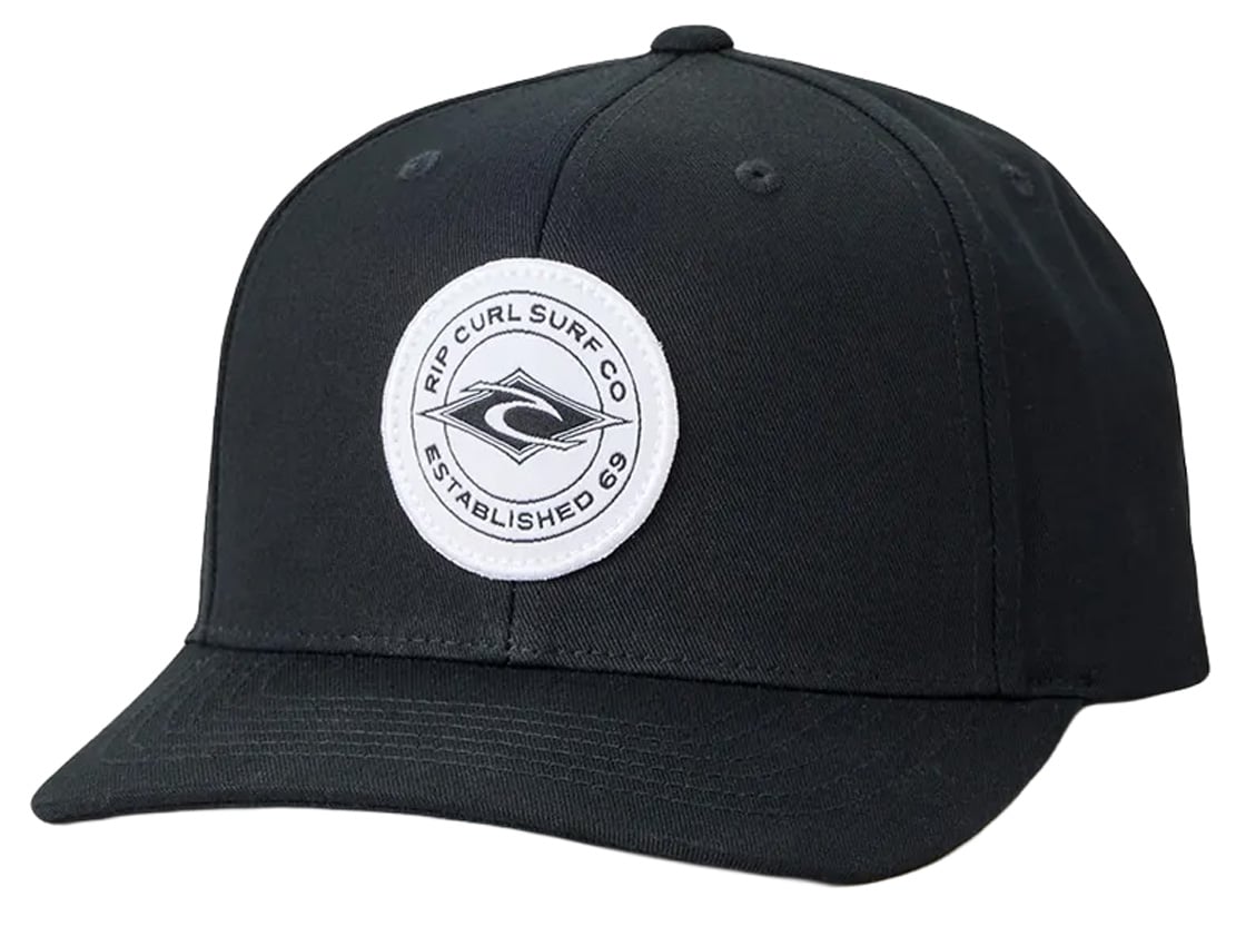 Rip Curl Stapler Snapback Hat - Black