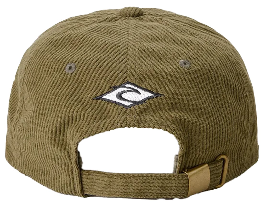 Rip Curl Diamond Adjustable Hat - Olive – back view