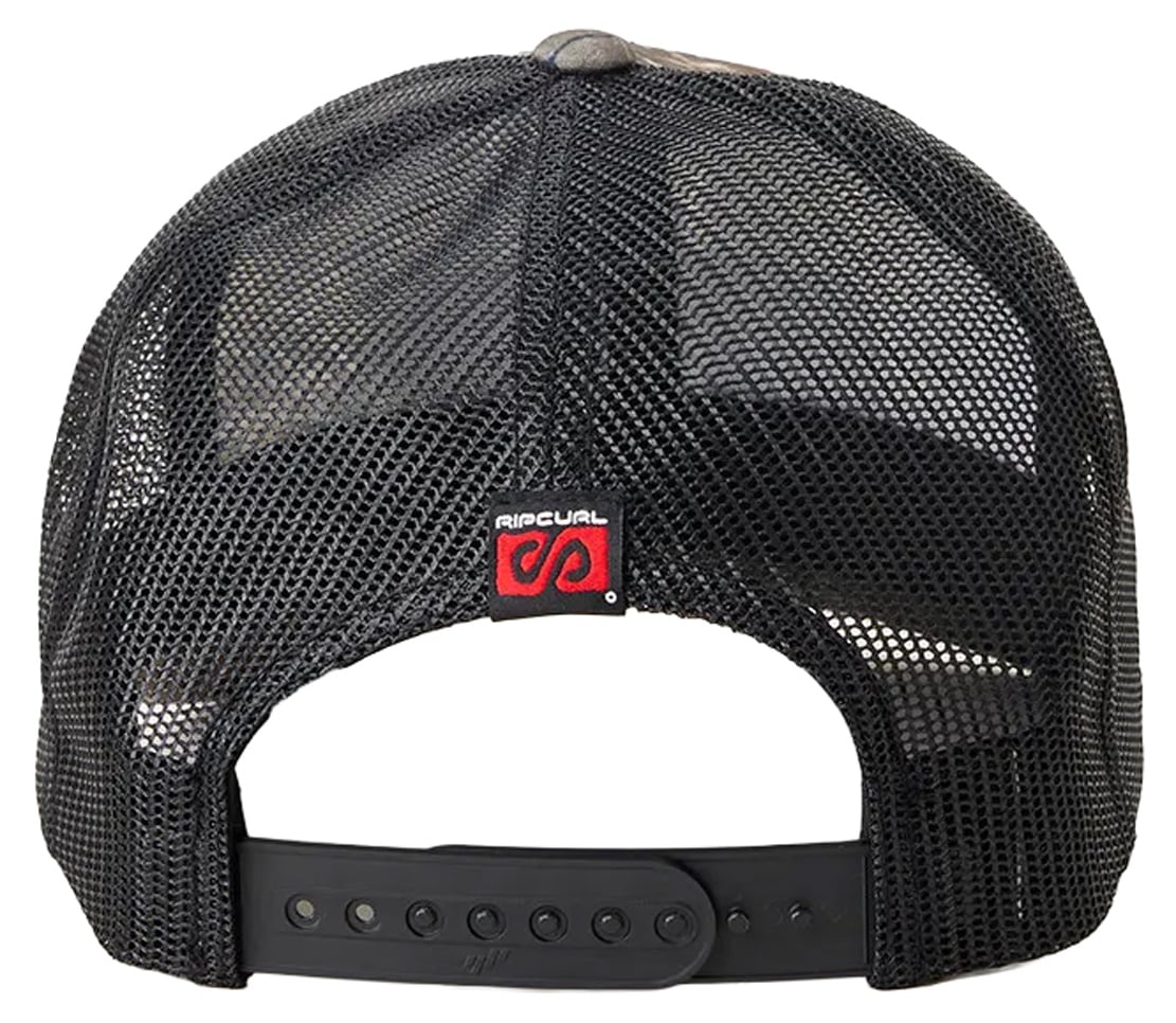Rip Curl Search Camo Trucker Hat - Khaki – back view