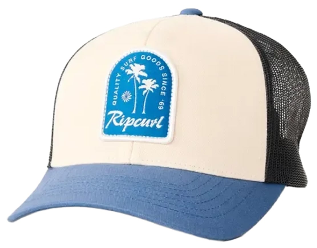 Rip Curl Custom Curve Trucker Hat - Light Navy