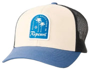 Rip Curl Custom Curve Trucker Hat - Light Navy