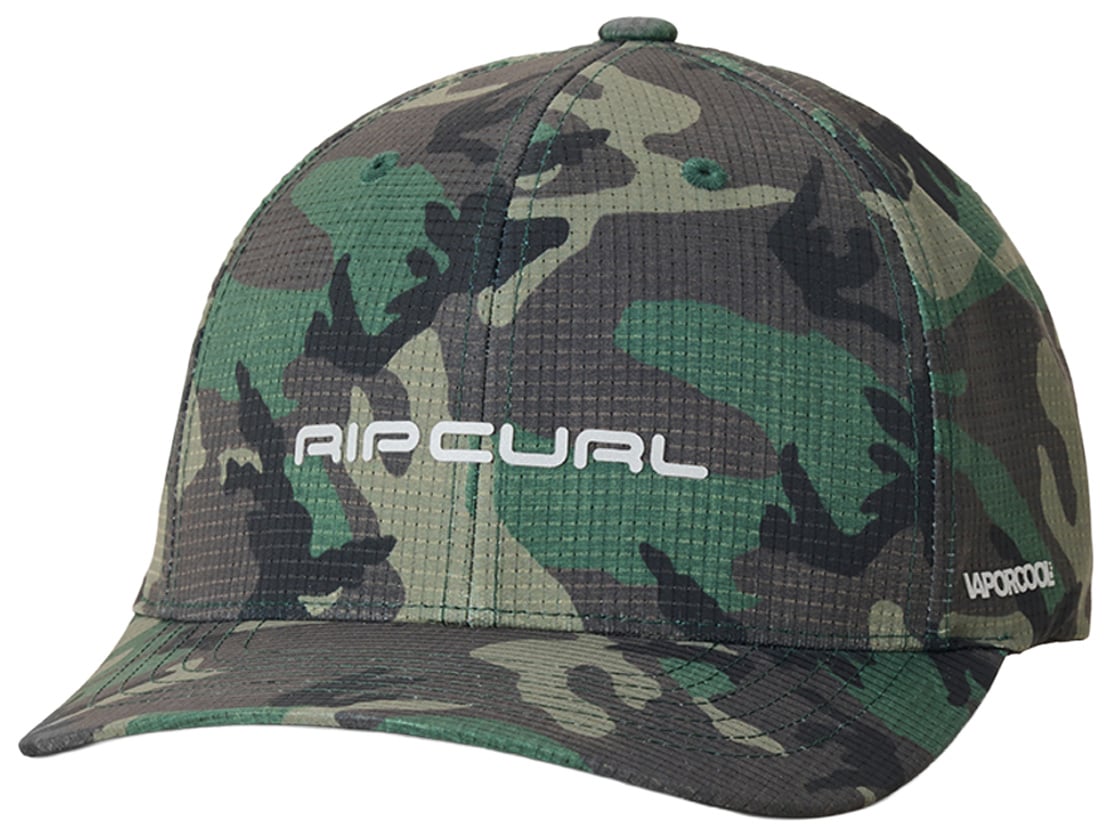 Rip Curl Vaporcool Aerotech Flexfit Men's Hat - Camo