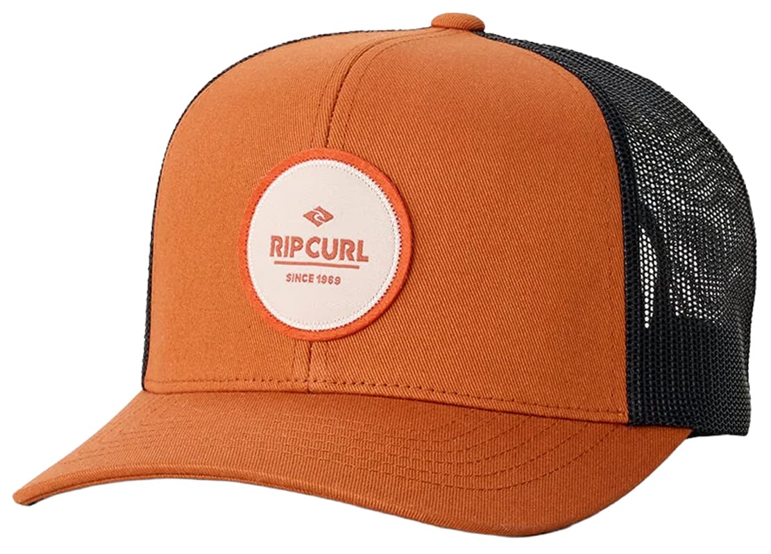 Rip Curl Routine Curve Men's Trucker Hat - Bronze