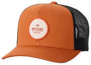 Rip Curl Routine Curve Men's Trucker Hat - Bronze