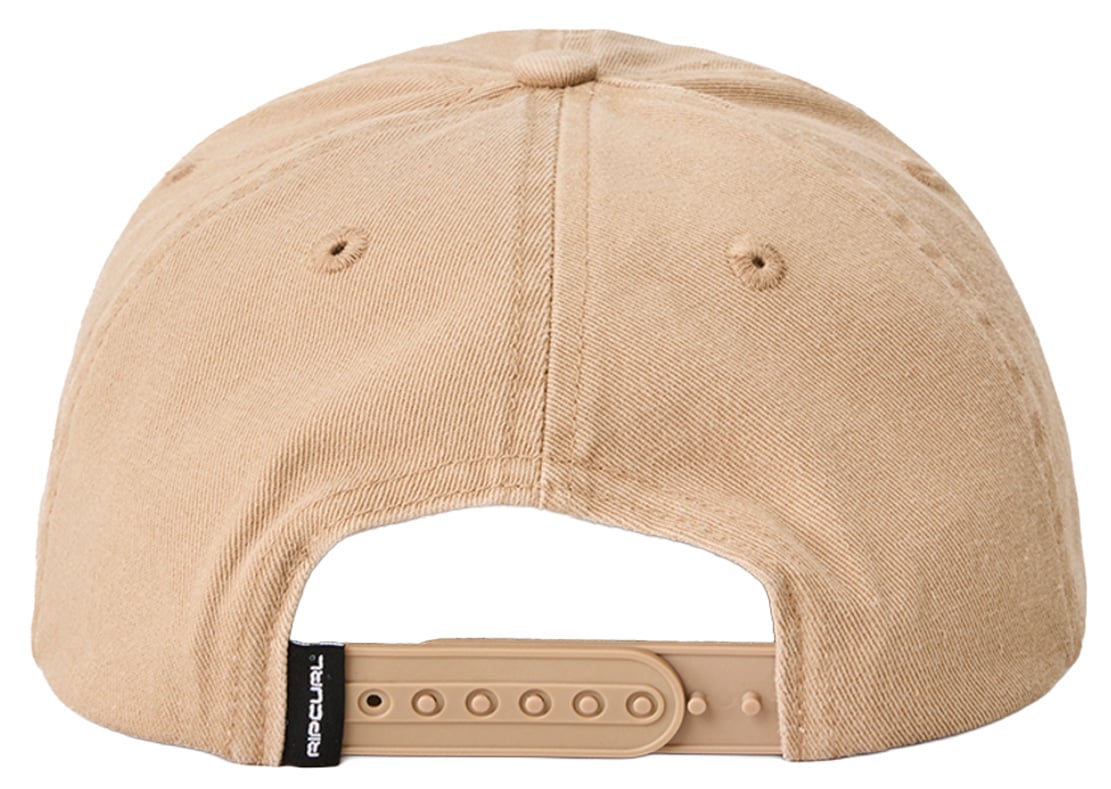 Rip Curl Search Men's Snapback Hat - Khaki – back view