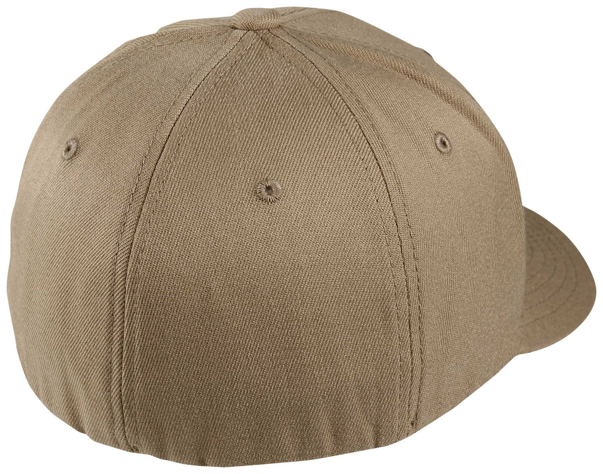 Nixon Deep Down Flexfit Hat - Khaki – back view